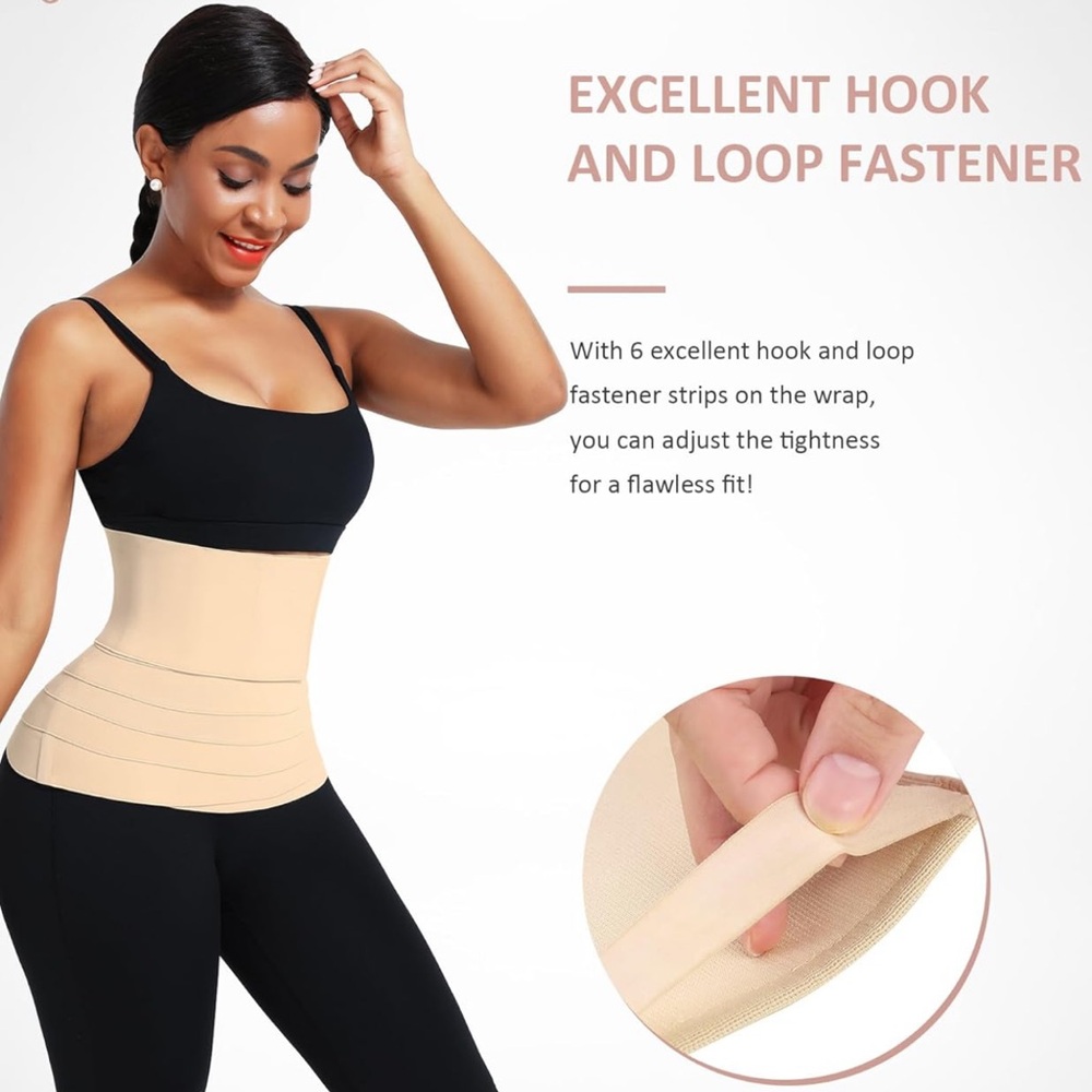 Waist Trainer Tummy Wrap Shape wear Beige